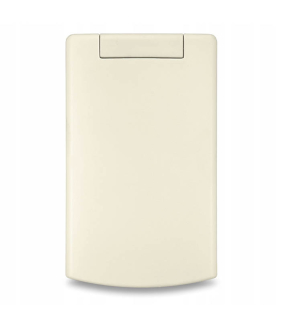 Vysávačová zásuvka DELUXE LONG obdĺžnik - béžová s nepriľnavým povrchom. Určené pre centrálne vysávače.